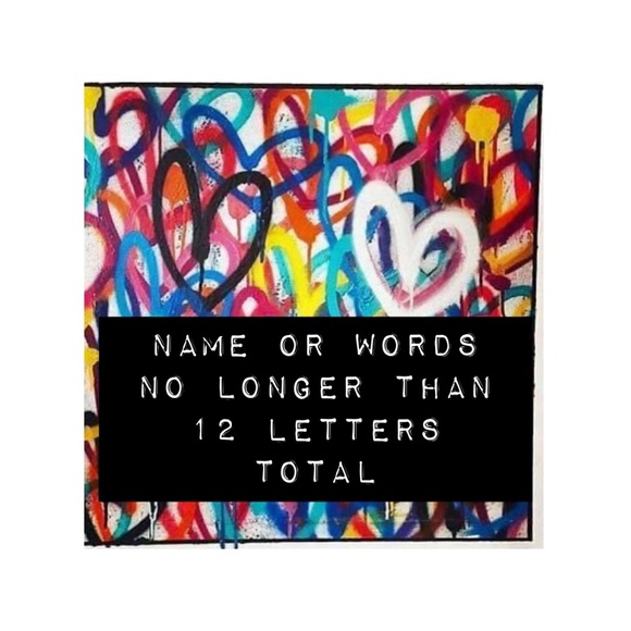 ⭐️Custom Graffiti Name/Word Sign - Framed!⭐️ - Picture 7 of 8